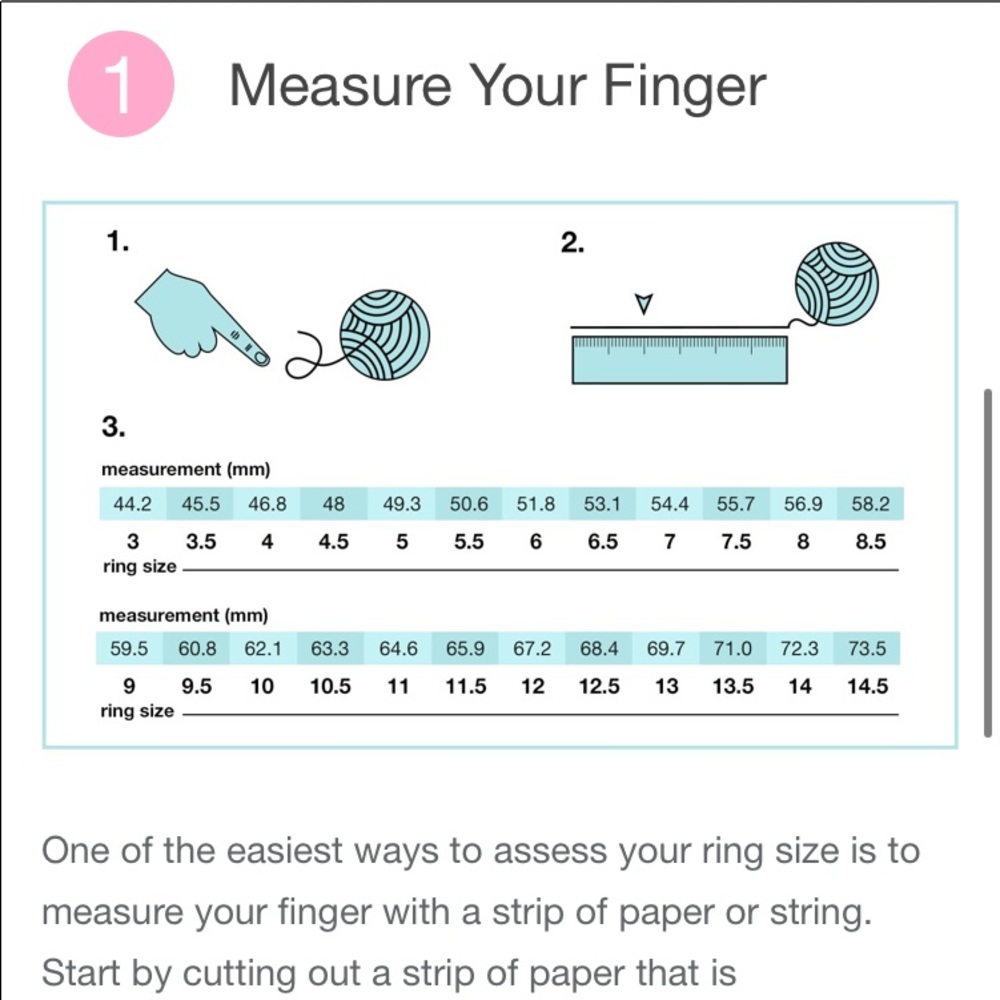 Measure Ring Size